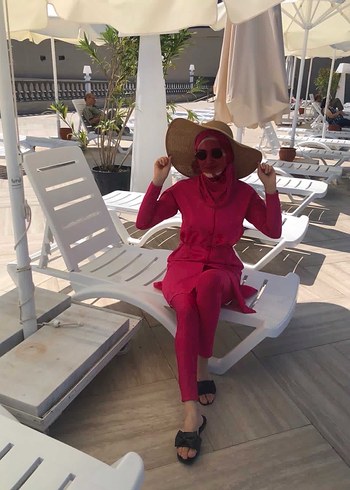 Uzun Kesim Pembe Bohem Mayo