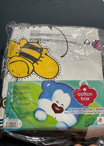 Pamuklu Bebek Nevresim Takımı - Çok Renkli - Görsel 2