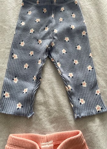 Kız Çocuk Pembe Triko Tayt - Görsel 6