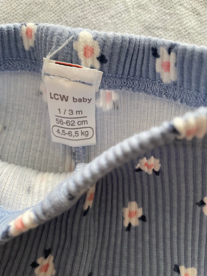 Kız Çocuk Pembe Triko Tayt - Görsel 4