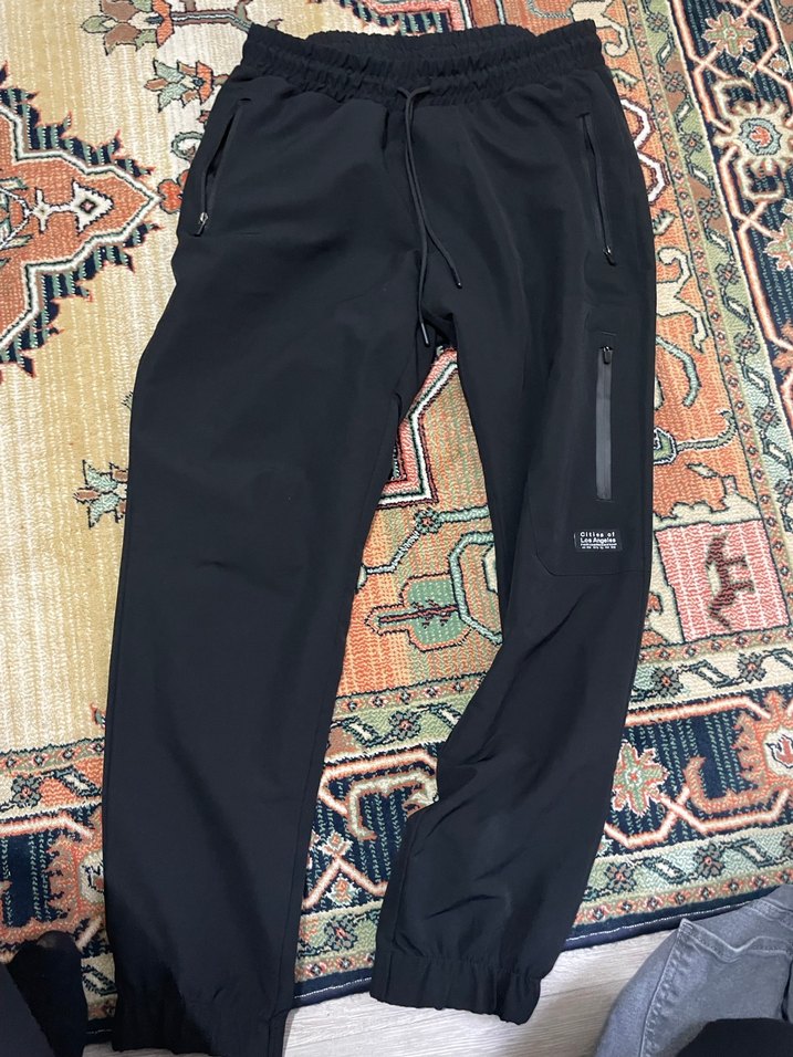 Erkek Siyah Outdoor Rahat Kesim Eşofman - Görsel 2