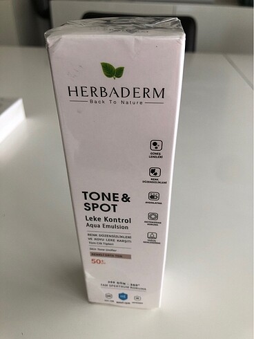 Herbaderm leke kontrol 50+spf