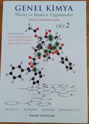 Petrucci Genel Kimya kitabı 2.cilt