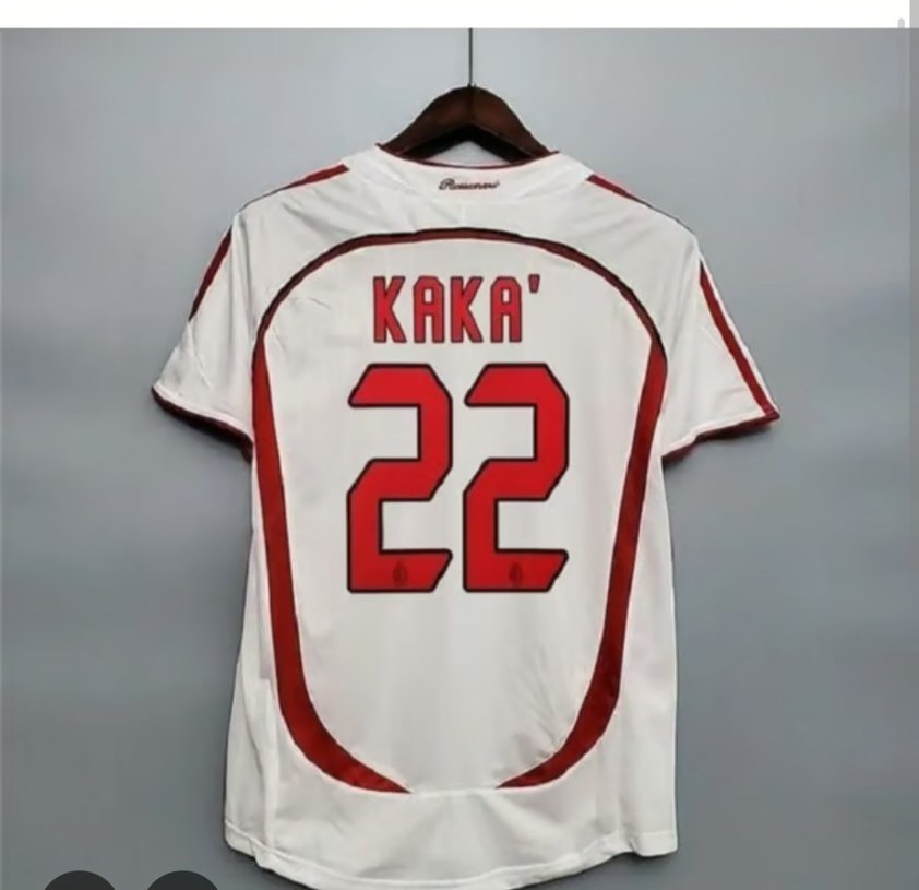 Beyaz Kaka Baskılı Erkek Spor Forması 15 16 yaş için Uygundur - Görsel 2