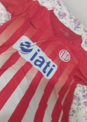 Kırmızı Baskılı Erkek Spor Tişörtü - Görsel 4