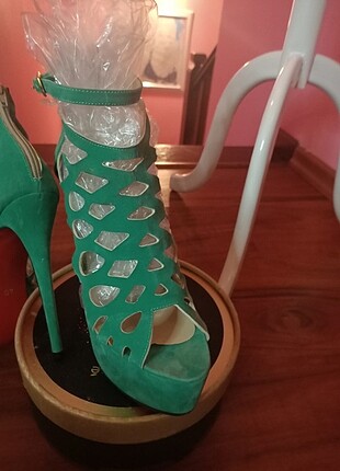 40 Beden turkuaz Renk Su yeşili ayakkabı