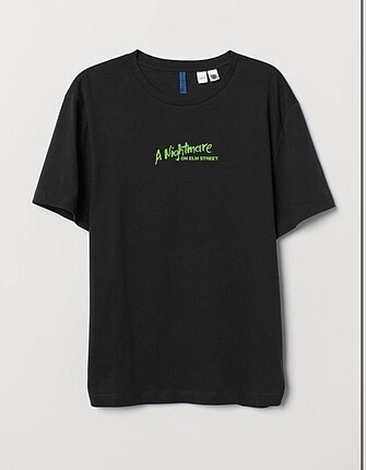 h&m baskili tshirt