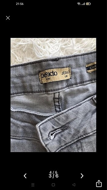 Defacto De facto skinny kesim jeans likralı L beden