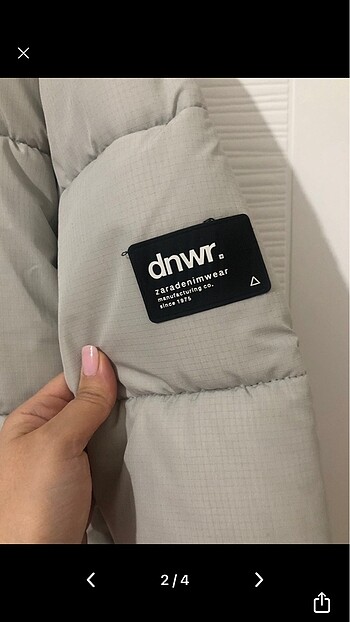 Zara erkek şişme mont - Görsel 2