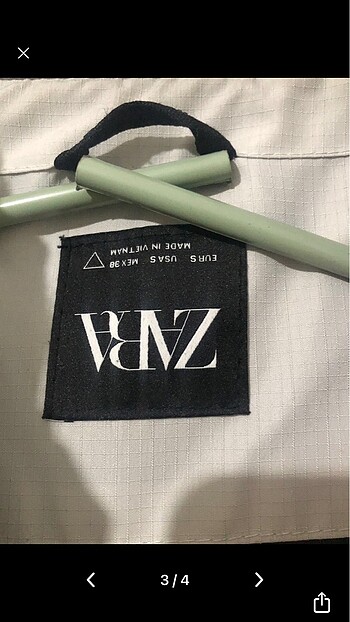 Zara erkek şişme mont - Görsel 3