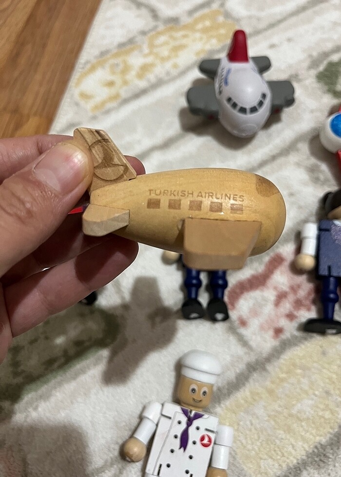Maket Tahta Oyuncak THY - Görsel 2