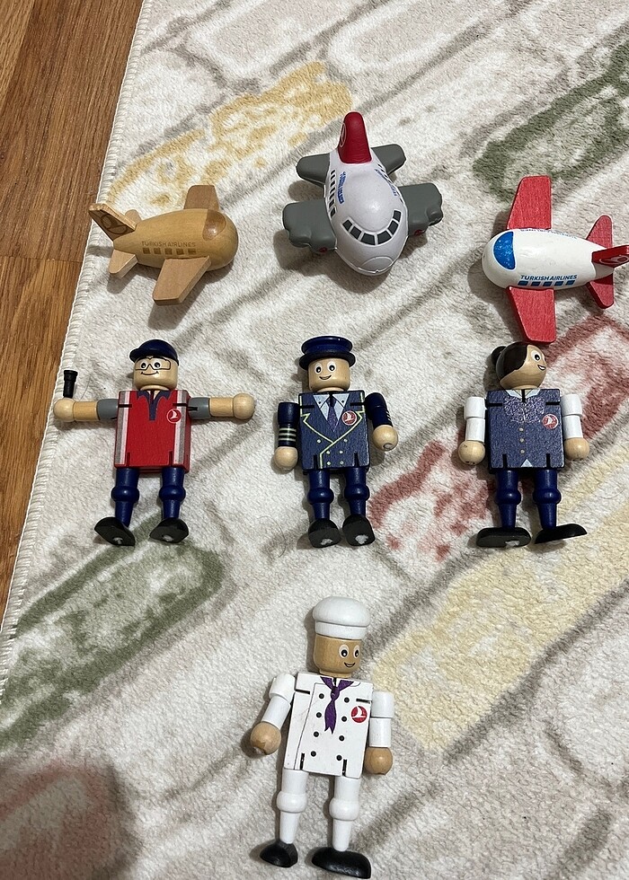 Maket Tahta Oyuncak THY - Görsel 3