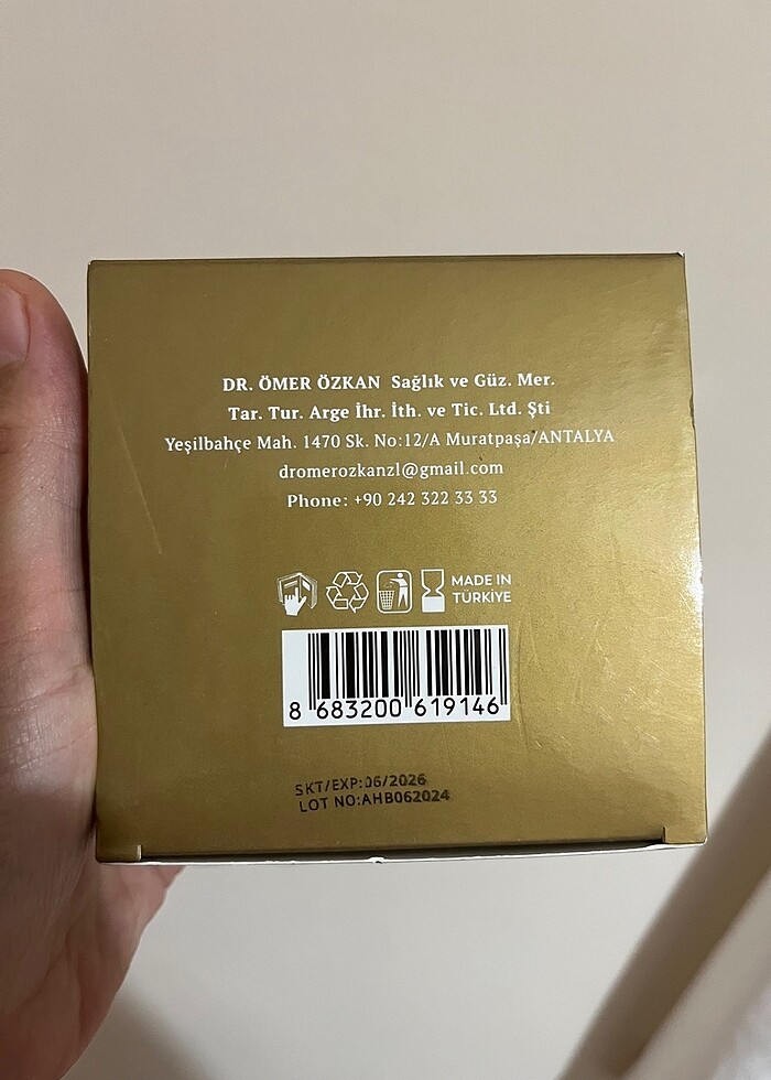 Olyze Msp Göz Çevresi Bakın Kremi - Görsel 2