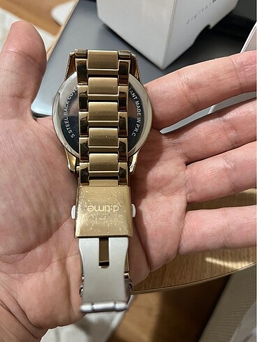 Beden altın Renk Daniel Klein D Time Gold Saat Erkek