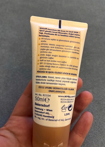 Nivea Essentials BB Krem Orta Ton 24 Saat Nemlendirme - Görsel 6