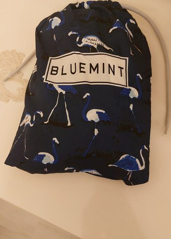 Erkek Lacivert Baskılı Mayo Şort - Görsel 3