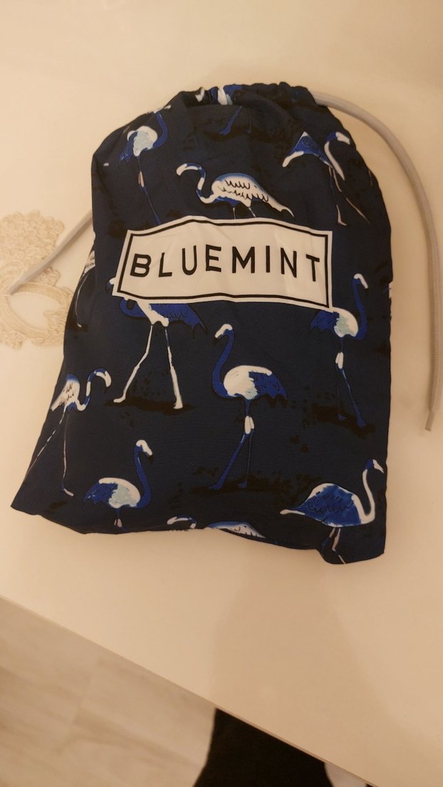 Erkek Lacivert Baskılı Mayo Şort - Görsel 3