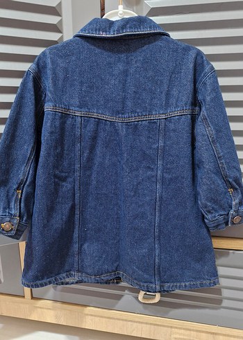 LC Waikiki Kız Çocuk Mavi Denim Ceket