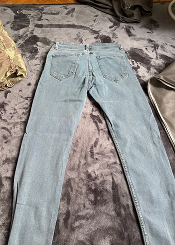 Gri erkek Denim Jean - Rahat Kesim - Görsel 2