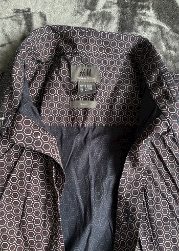 Gri Kısa Kollu Düğmeli Erkek Gömlek - Görsel 3