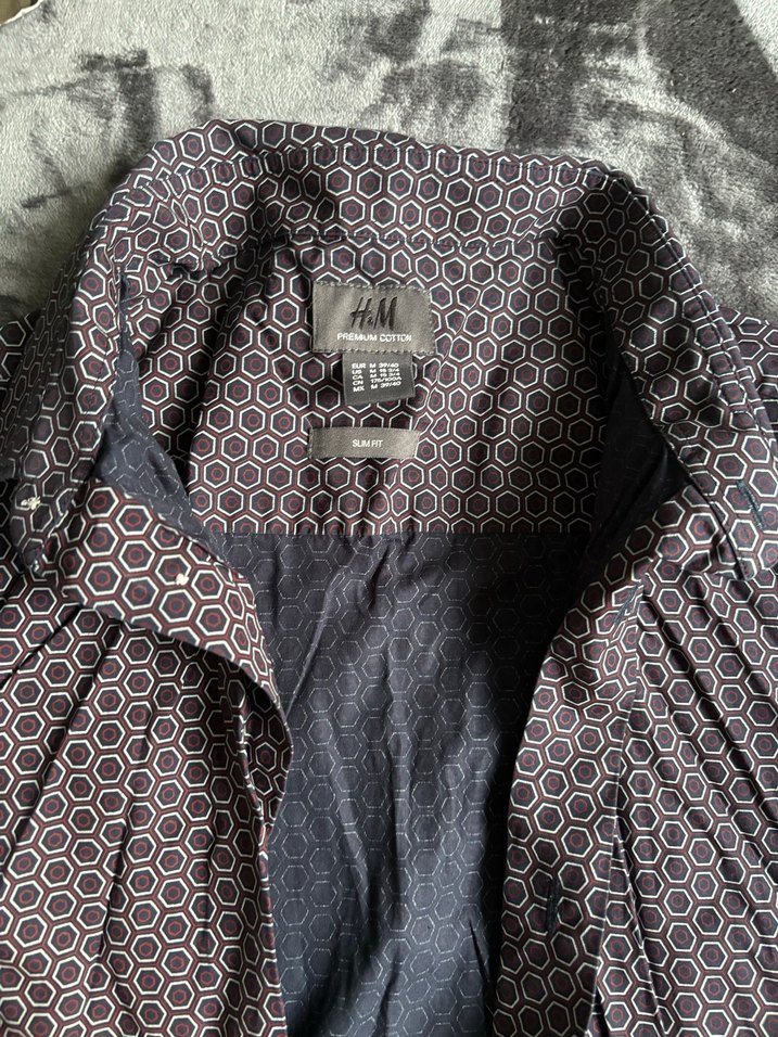 Gri Kısa Kollu Düğmeli Erkek Gömlek - Görsel 2