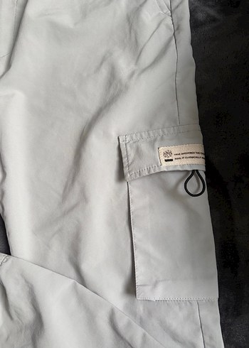 Gri Rahat Kesim Erkek Street Wear Pantolon - Görsel 2