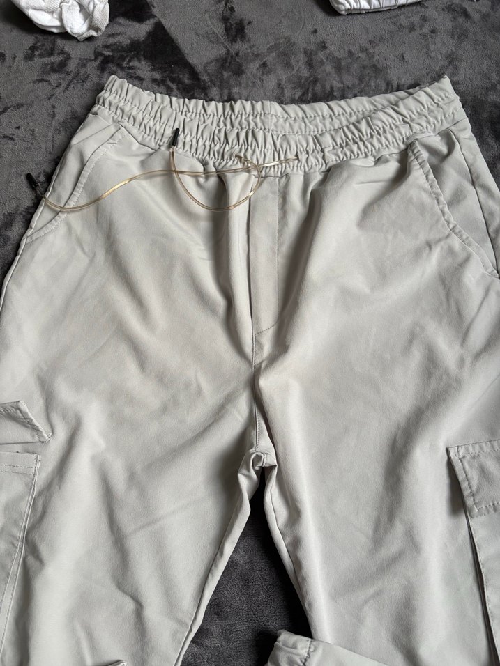 Gri Rahat Kesim Erkek Street Wear Pantolon - Görsel 3