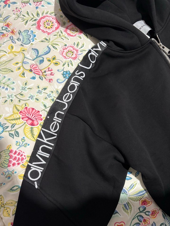 Kadın Siyah Kapüşonlu Fermuarlı Ceket - Görsel 2