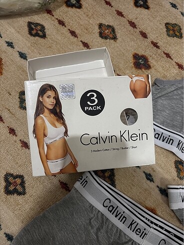 m Beden Calvin klein 3lü takım