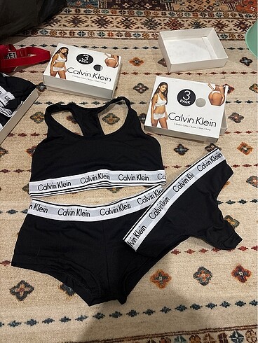 Calvin klein 3lü takım