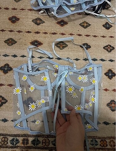 m Beden Papatyalı bralet