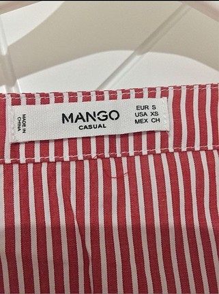 s Beden Mango gömlek bluz