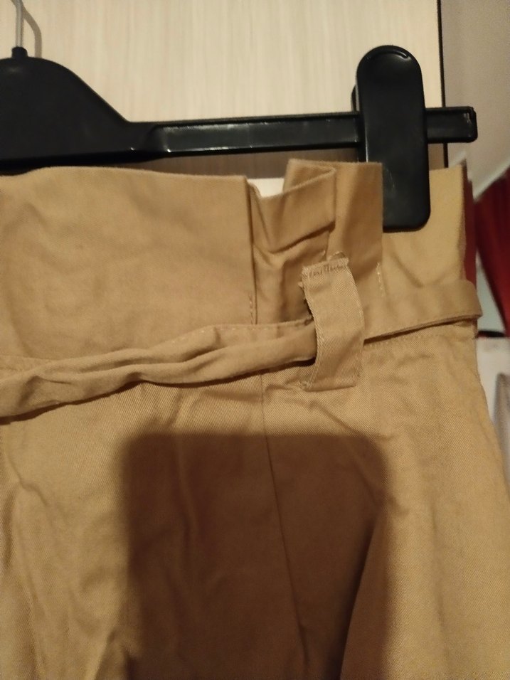 Bej Midi Hamile Eteği - Görsel 5