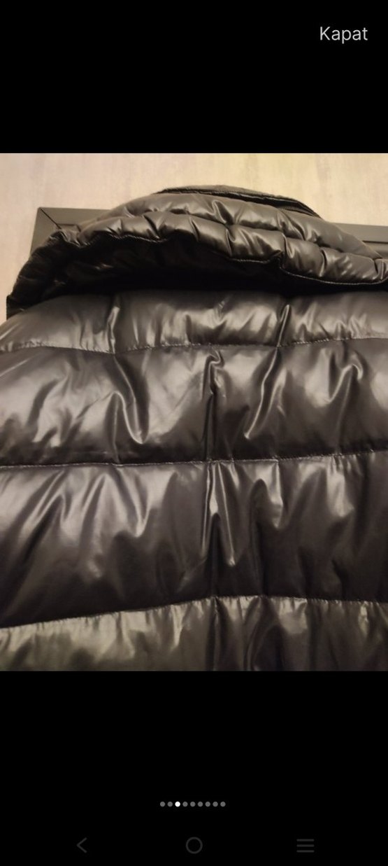 Siyah mont  Kadın Kışlık Mont - Görsel 2