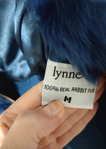 Kürk Detaylı Mavi Kadın Yelek - Görsel 5