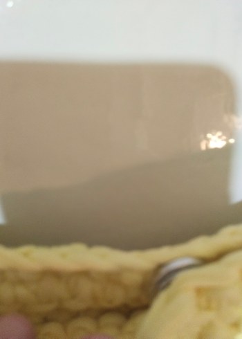 Sarı Örgü Kadın El Çantası - Görsel 3