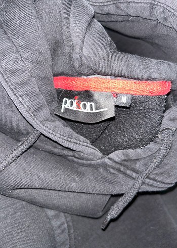 m Beden siyah Renk Kadın veya erkek Siyah Kapüşonlu Sweatshirt