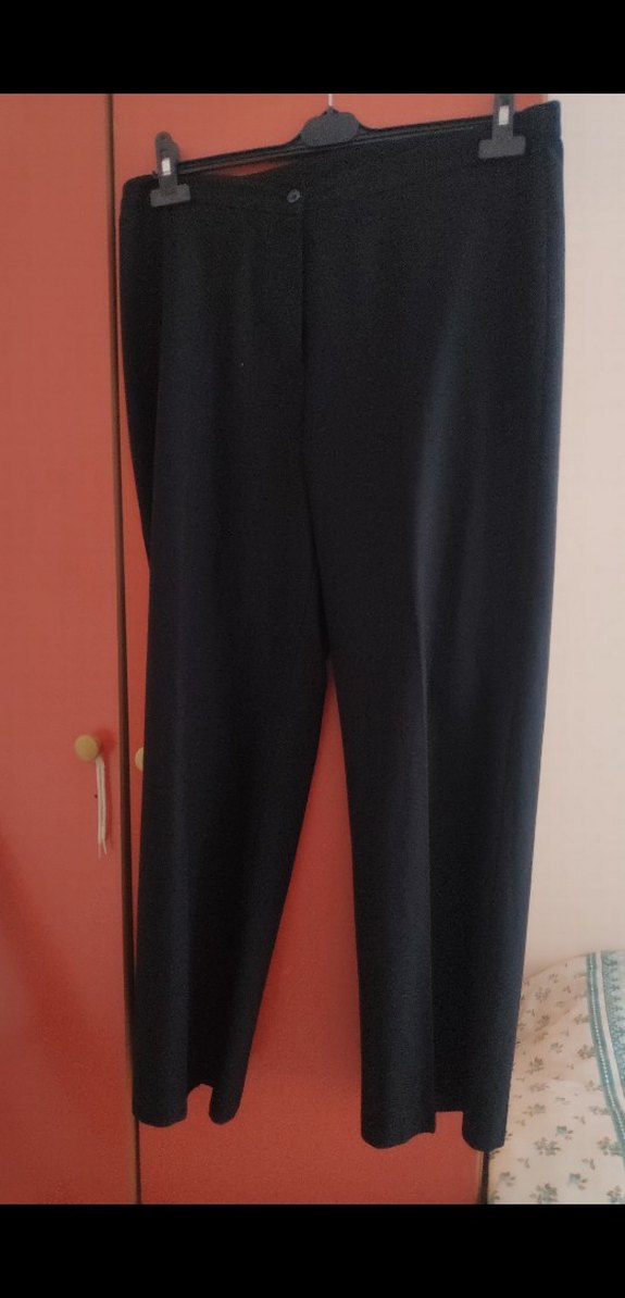 Kadın Siyah Ofis Kumaş Pantolon çok kaliteli ve rahat 48 beden - Görsel 2
