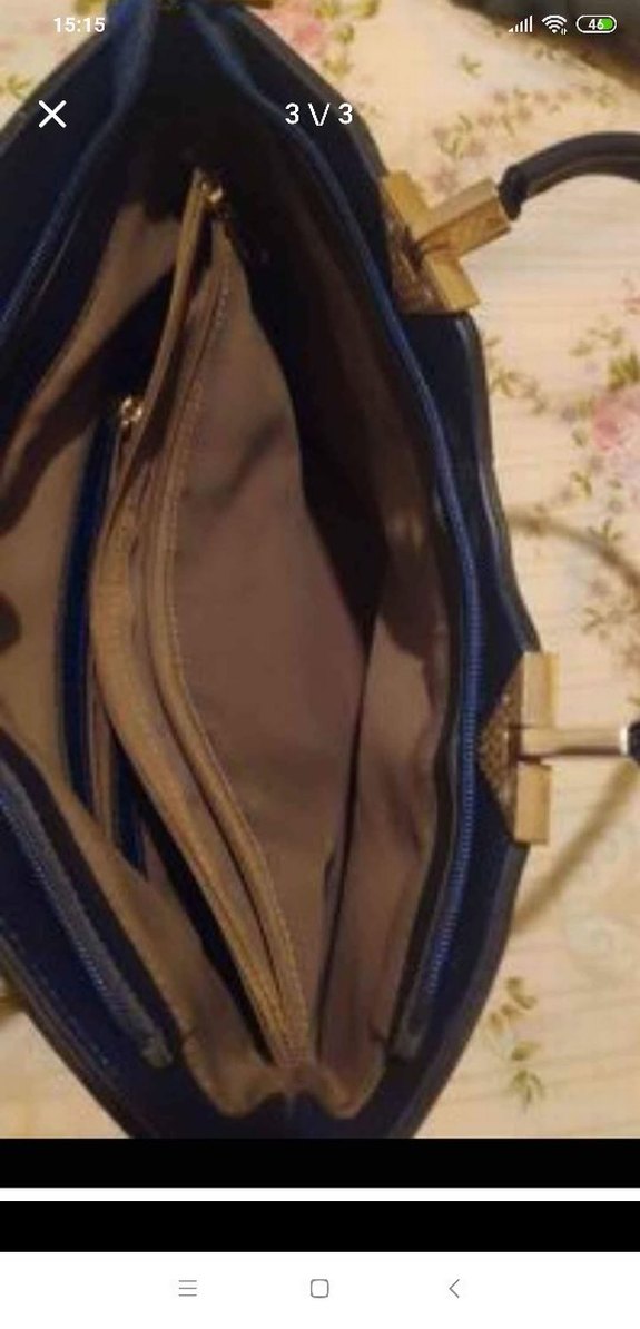 Klasik LacivertKadın Çantası - Görsel 3