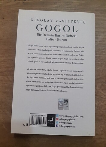  Gogol Bir Delinin Hatıra Defteri