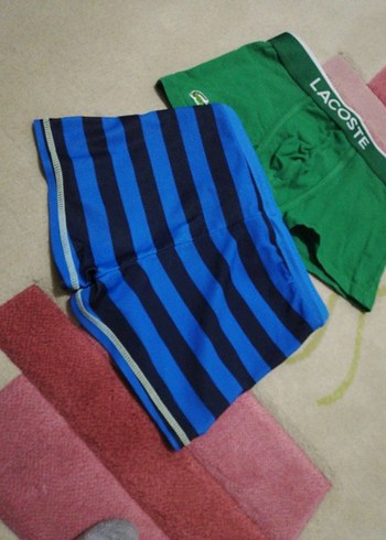 yurt dışından Boxer ve Çizgili deniz Şort - Görsel 5