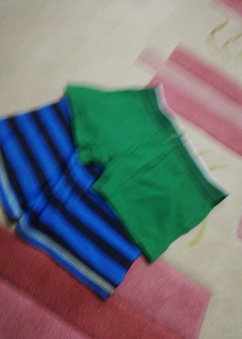 yurt dışından Boxer ve Çizgili deniz Şort - Görsel 6