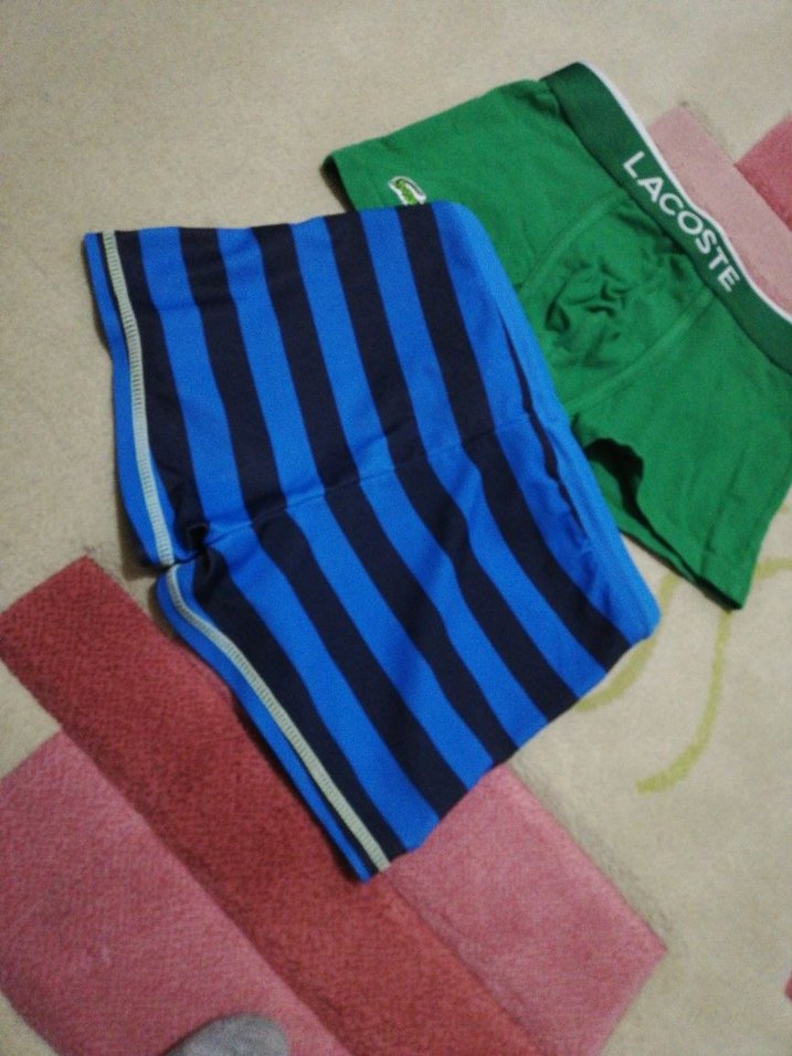 yurt dışından Boxer ve Çizgili deniz Şort - Görsel 5