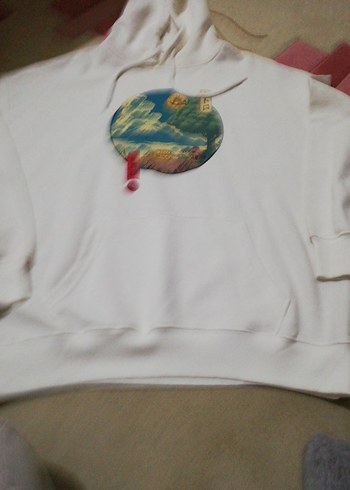 Addax oversize Kapüşonlu Kadın Sweatshirt