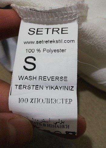 s Beden ten rengi Renk setreden crop bluz