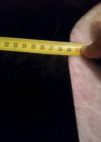 kare yaka kadife Midi Elbise - Görsel 8