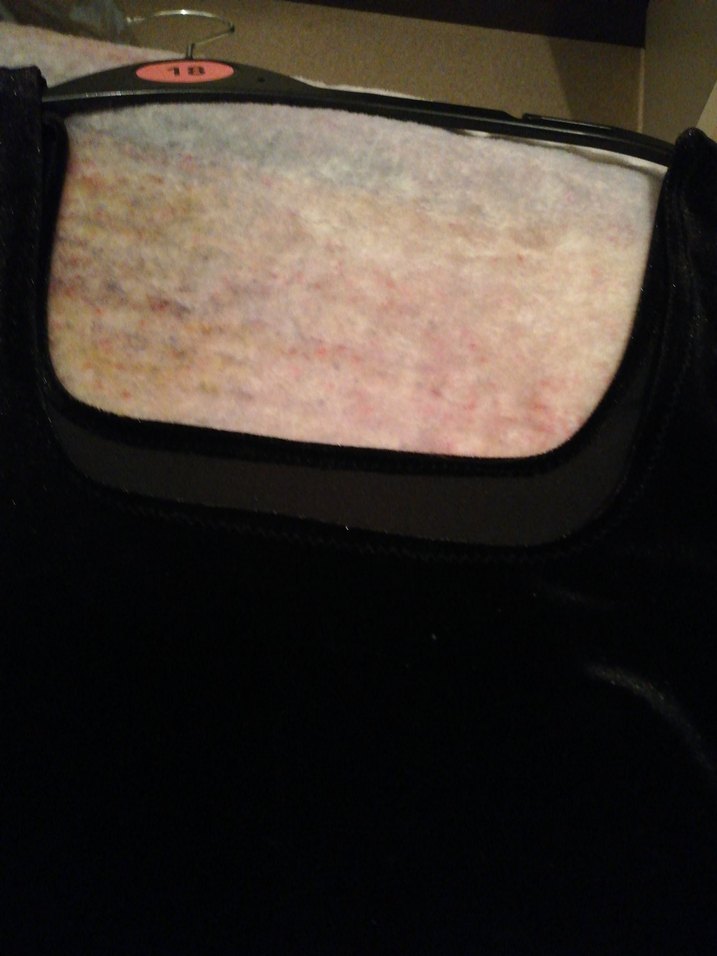 kare yaka kadife Midi Elbise - Görsel 5