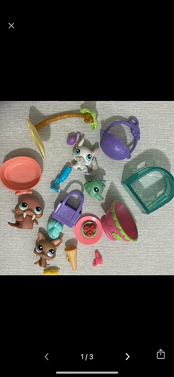 Minişler Littlest Pet Shop Figürleri