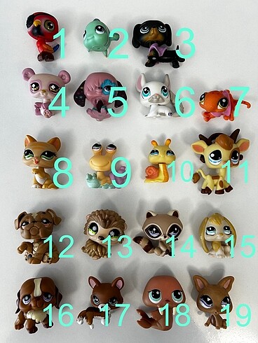 Minişler LPS Littest Pet Shop Figür