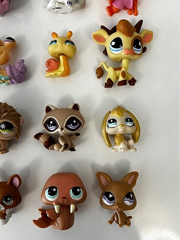 Beden Renk Minişler LPS Littest Pet Shop Figür